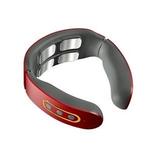 4 Heads Neck Massager With Heat Therapy And Magnetic Electrode Pads 15