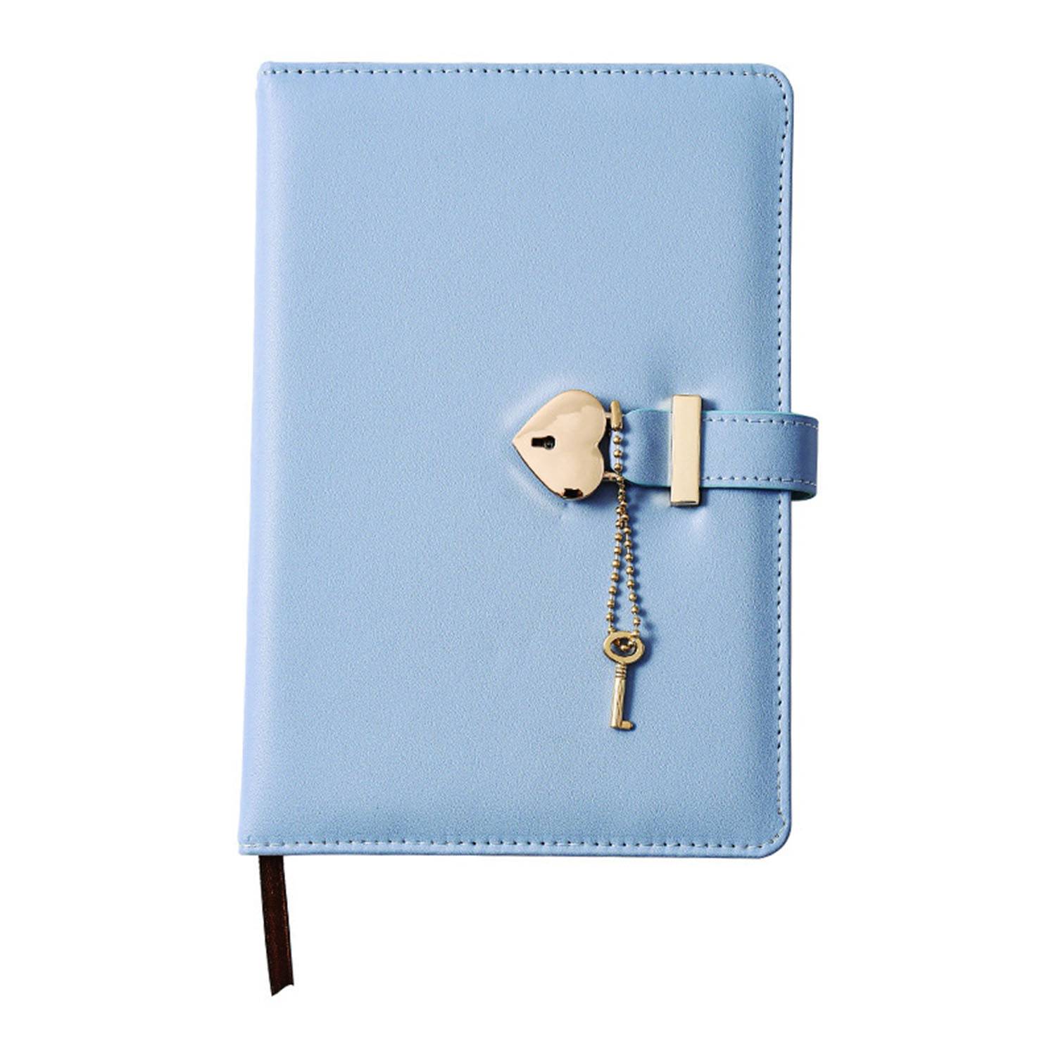 PU Notebook with Password Love Lock 11