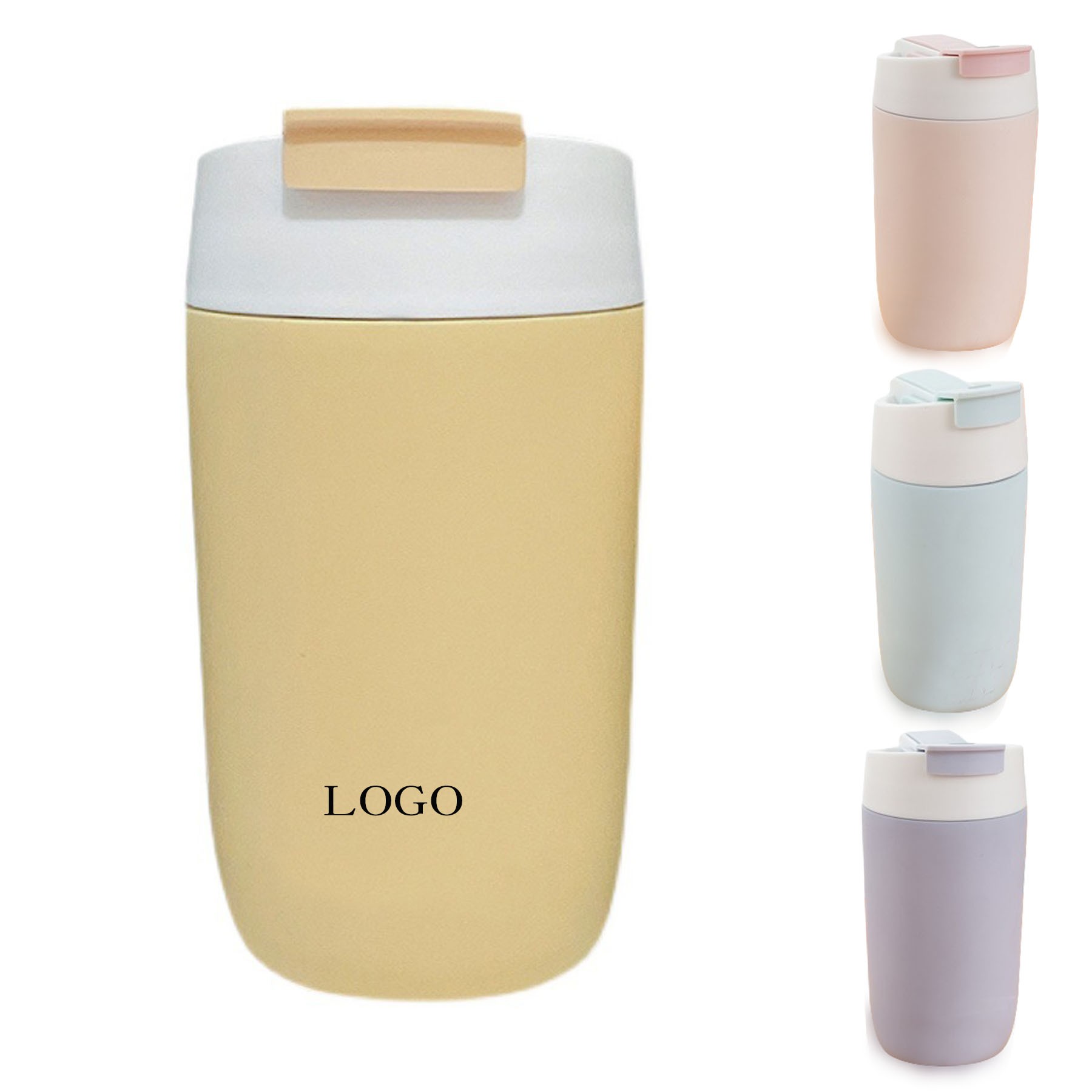 Cute Double Drink Coffee Cup