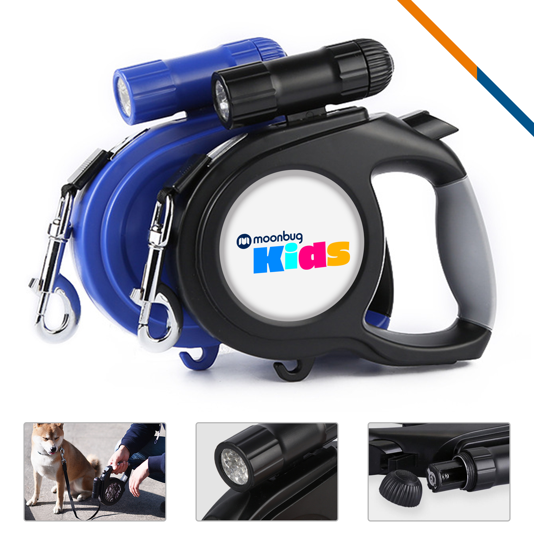 Swam Retractable Dog Leash 1