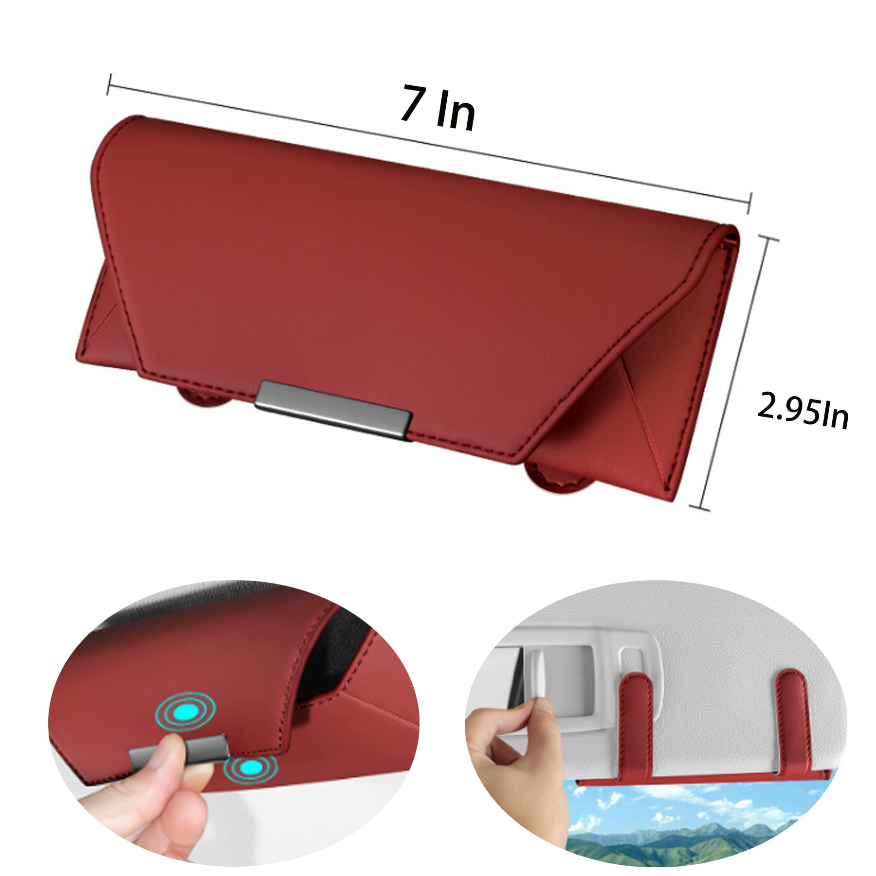 Leather Glasses Case 8