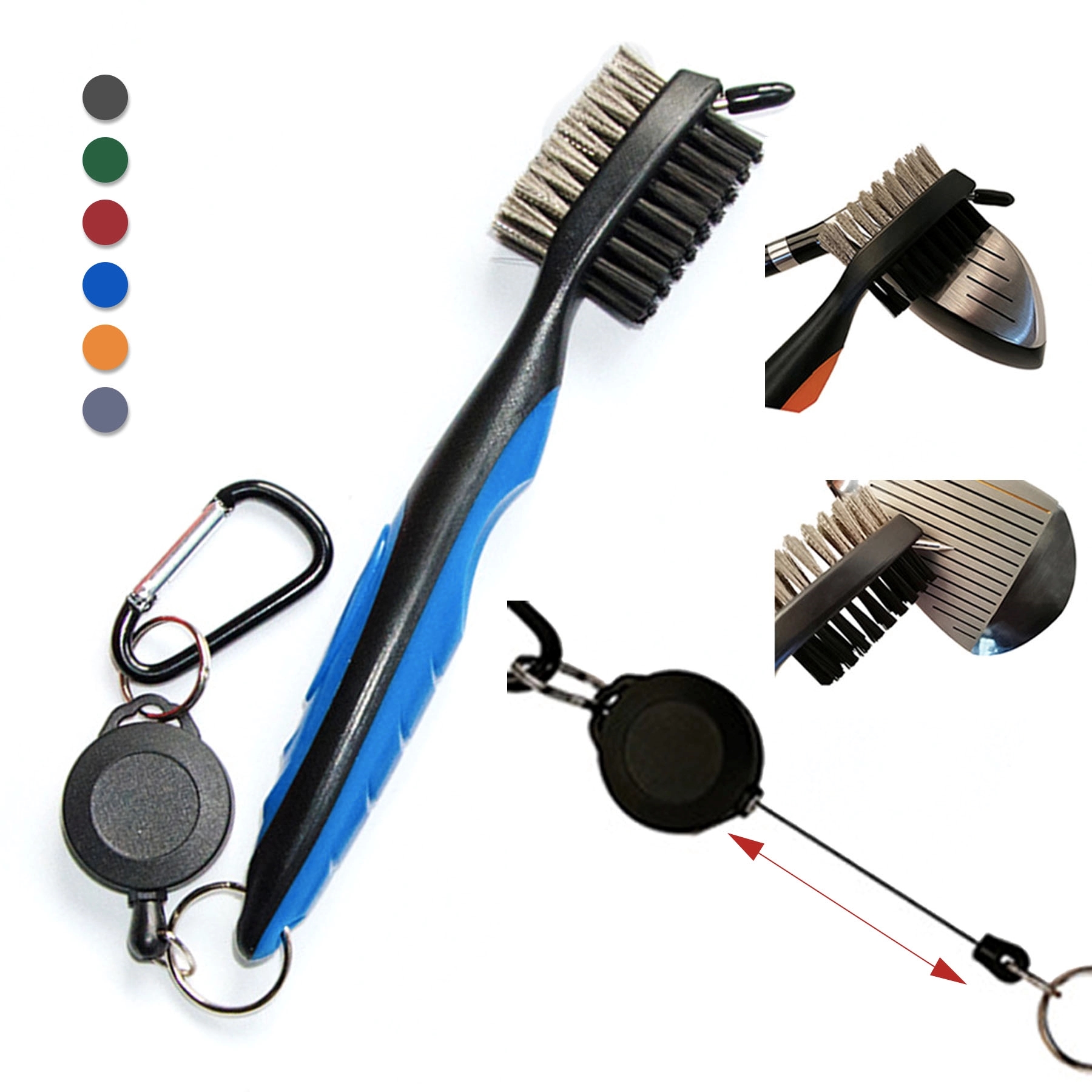ABS Golf Cleaning Brush 4