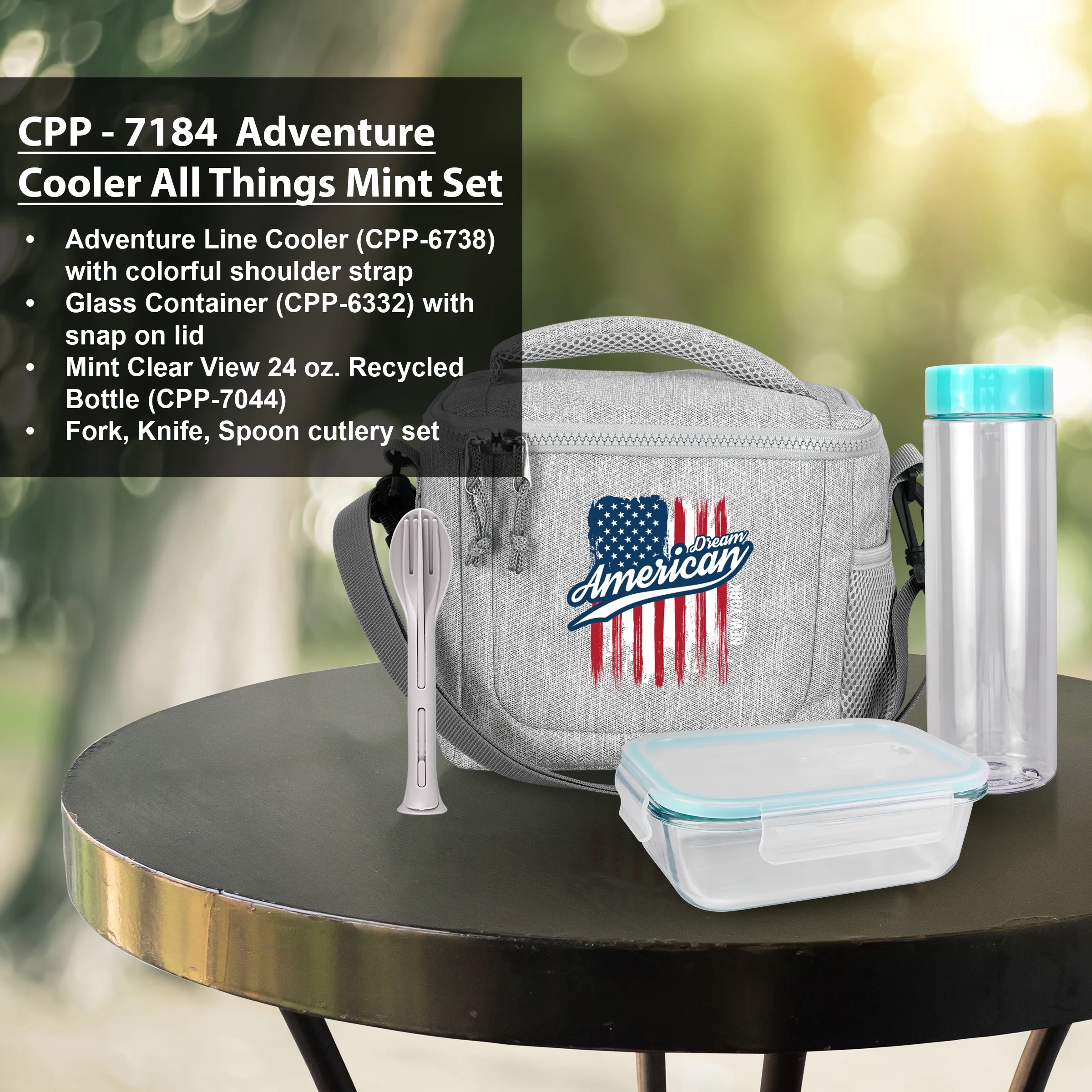 Adventure Cooler All Things Mint Set 4