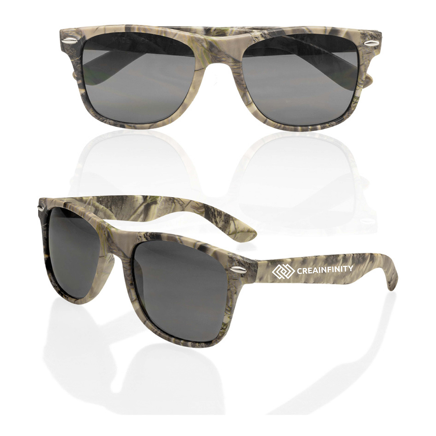 Woodland Camo Sunglasses (1 Color Imprint) 2
