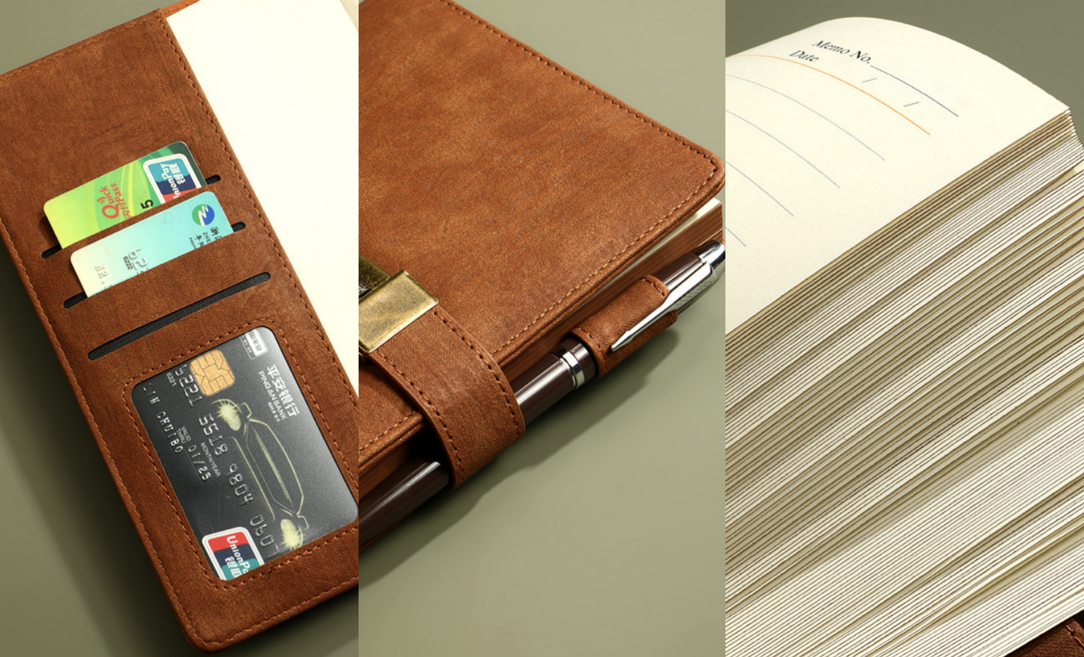 A5 PU Leather Journal with Lock 224Pages 11
