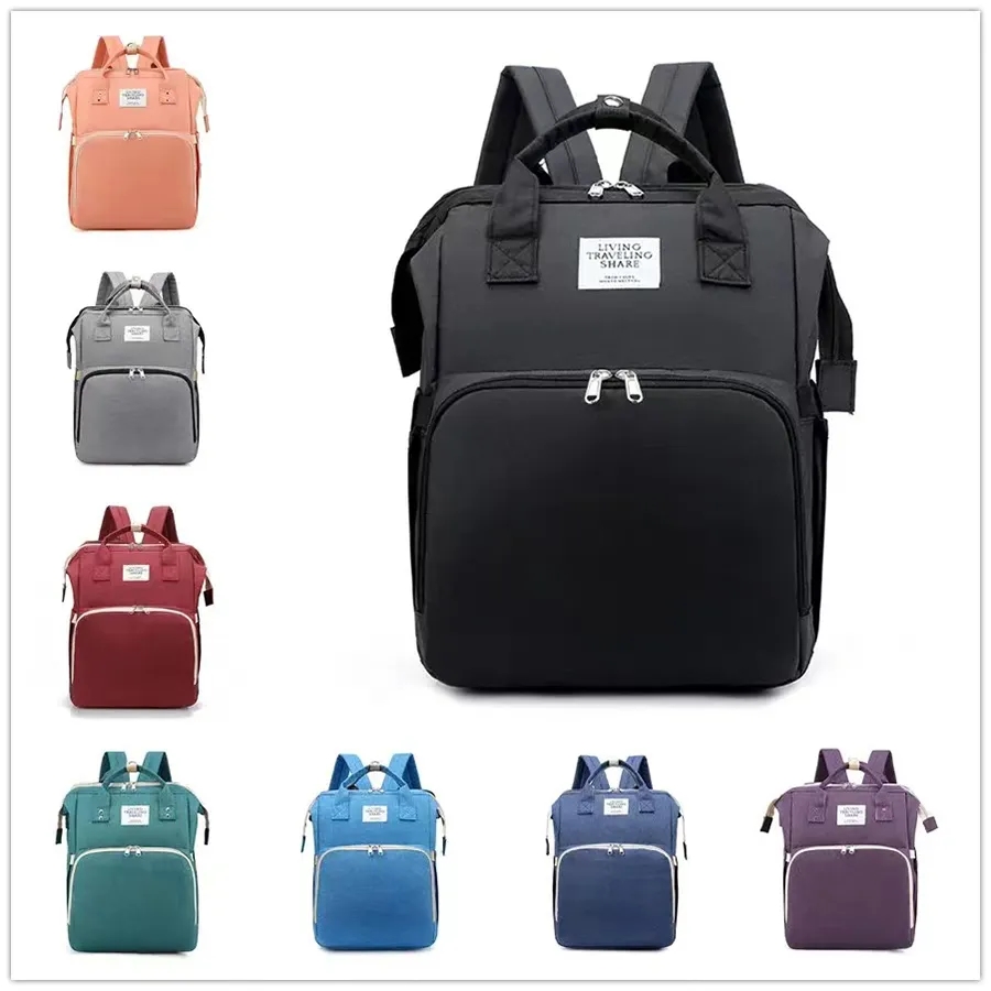 Diaper Bag Backpack with Changing Station 6