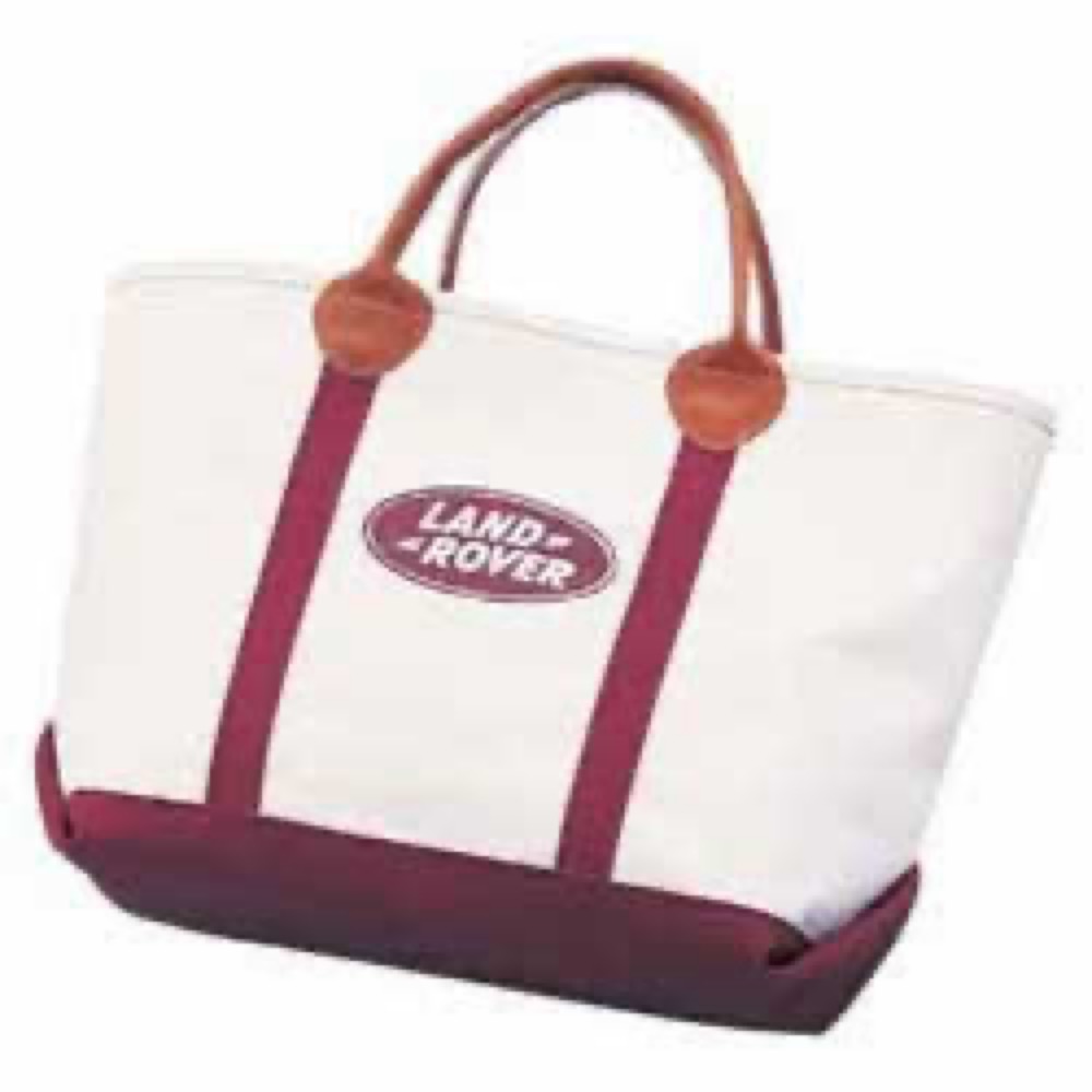18"x12"x6" 18 Oz. Color Canvas Leather Handle Boat Tote Bag 2