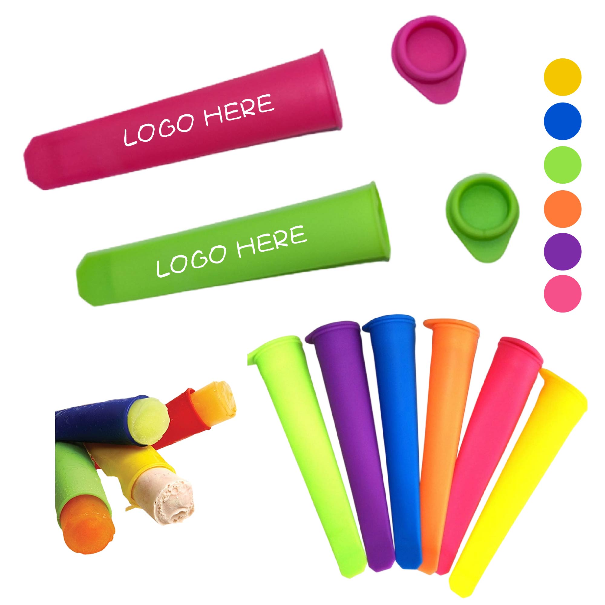 Silicone Ice Popsicle Maker Mold 3