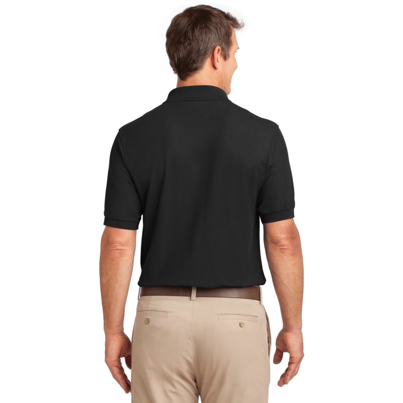 Port Authority Silk Touch Polo With Pocket. 58