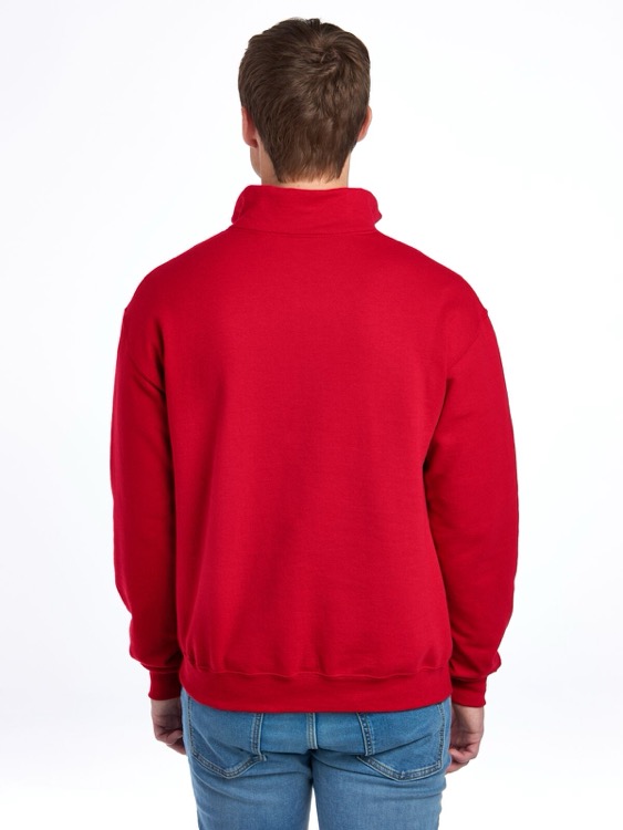JERZEES NuBlend® Unisex Quarter-Zip Cadet Collar Sweatshirt, custom hoodie or sweatshirt with logo imprint 25