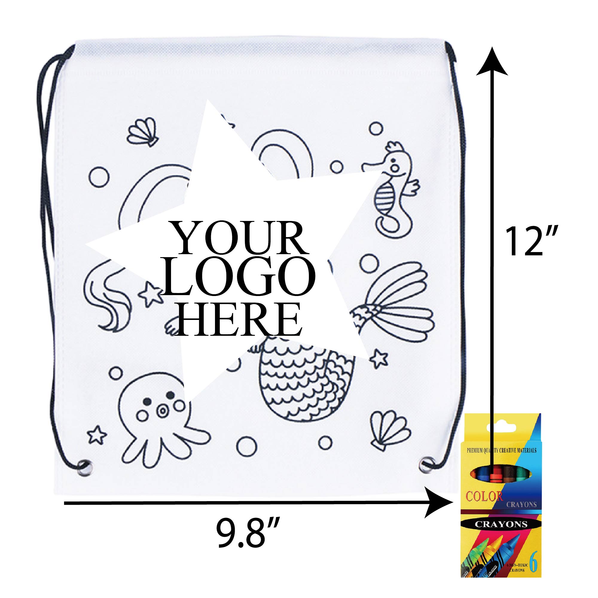 Graffiti Non-Woven Bag with DIY Kit 2