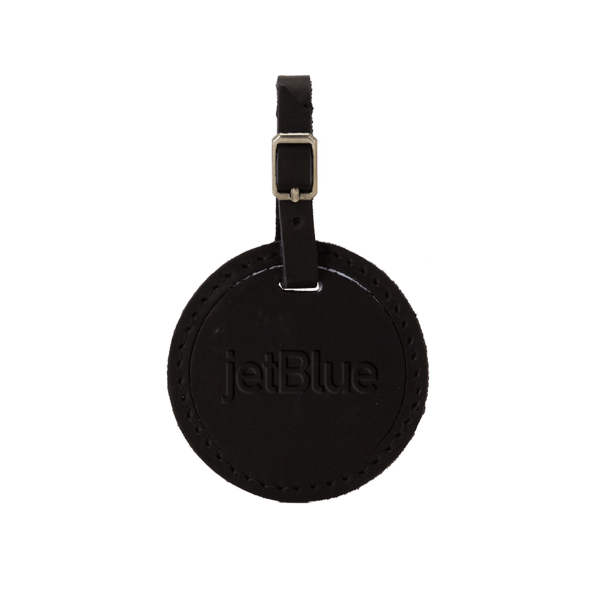 Culver Round Leather Luggage Tag 3