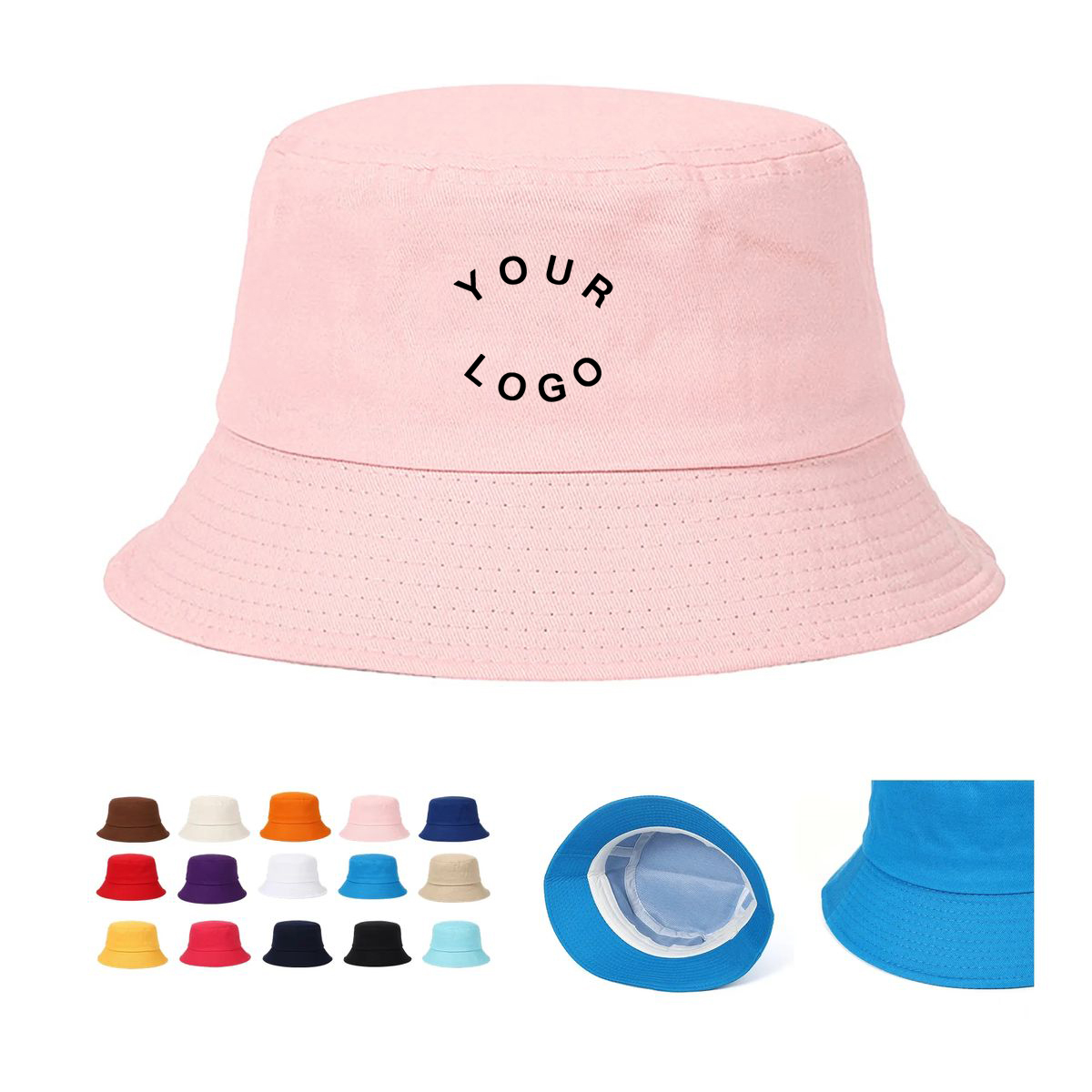 Lightweight Cotton Sun Hat with Travel Design 10