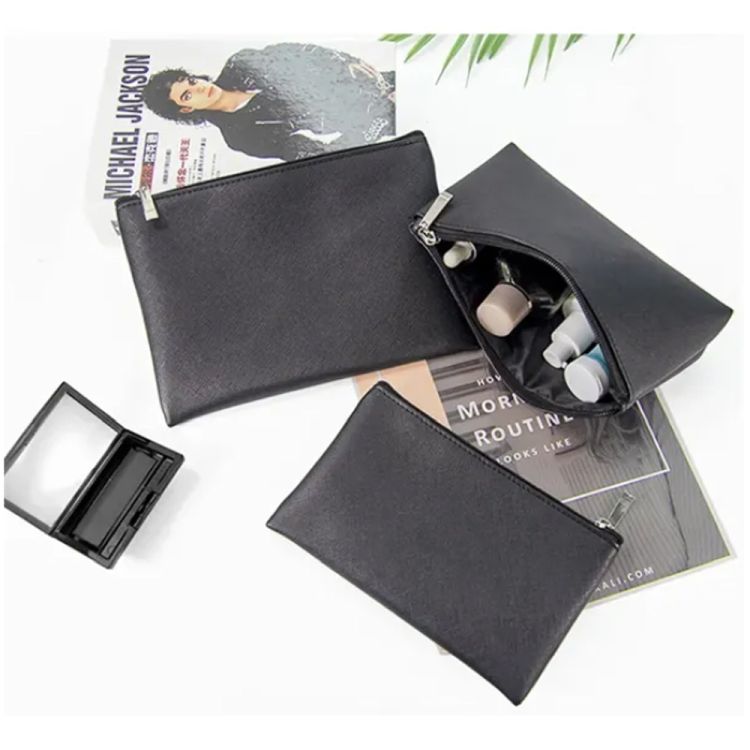 Travel Leather Makeup Bag 2
