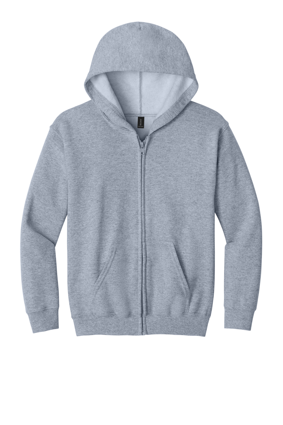 Gildan Youth Heavy Blend Full-Zip Hooded Sweatshirt. 18600B 52
