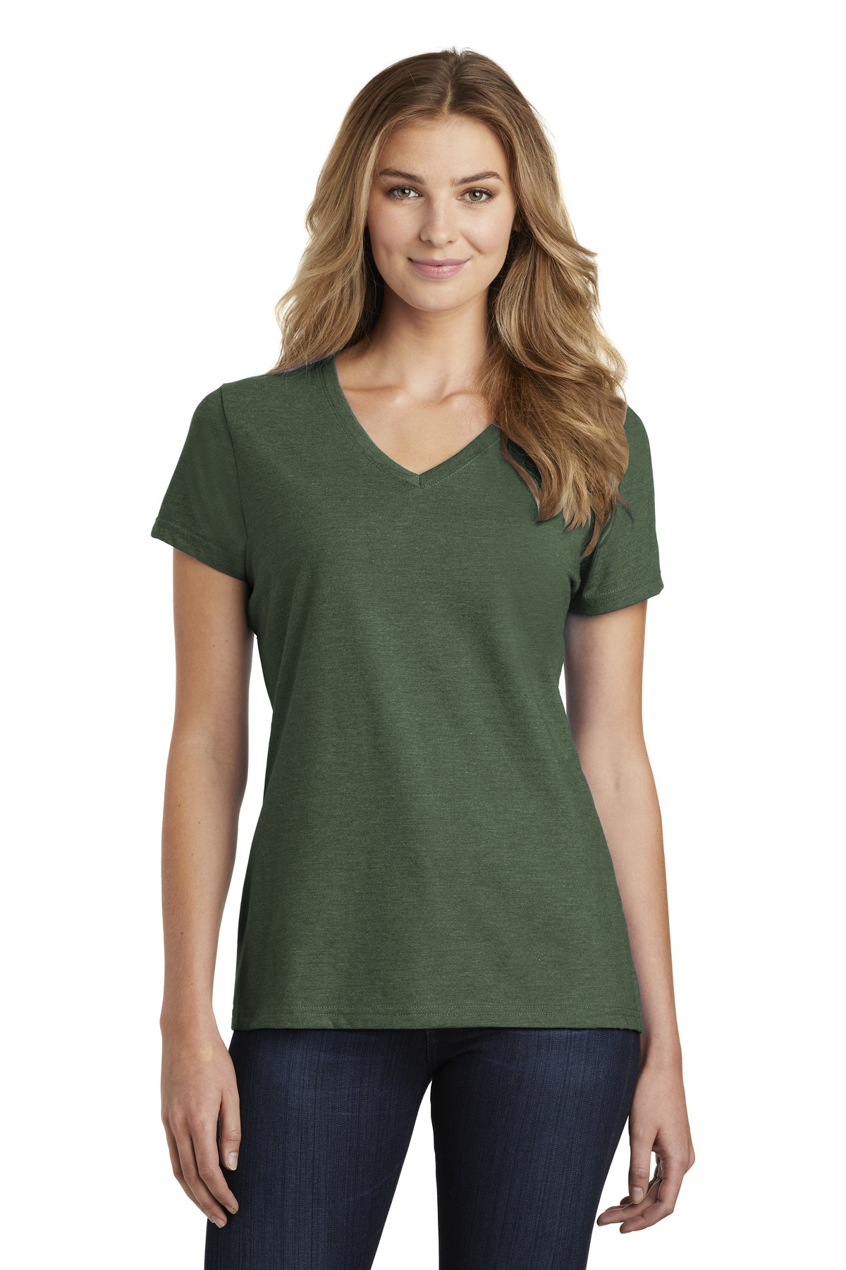 Port & Company® Women's Fan Favorite Blend V-Neck Tee 56
