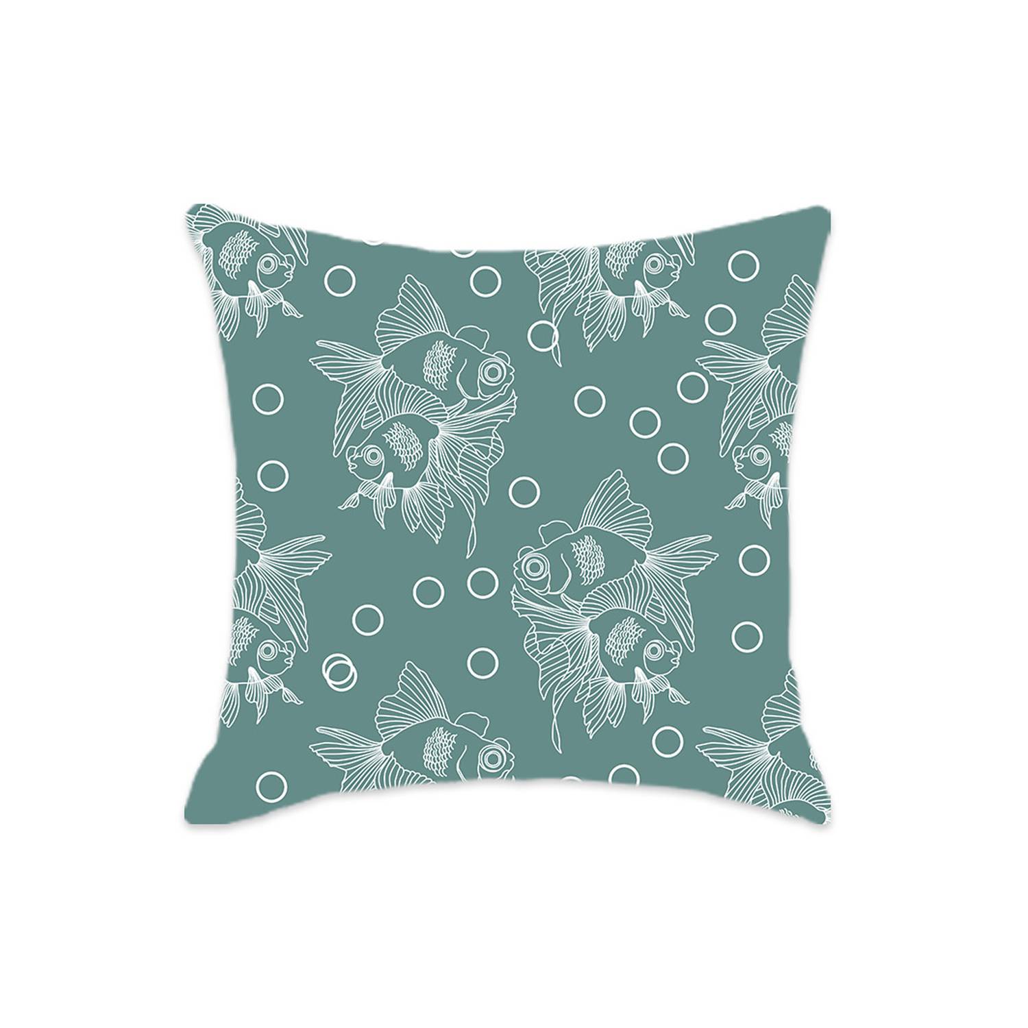 Car Home Comfortable Soft Floral Series Pillow Cover 3