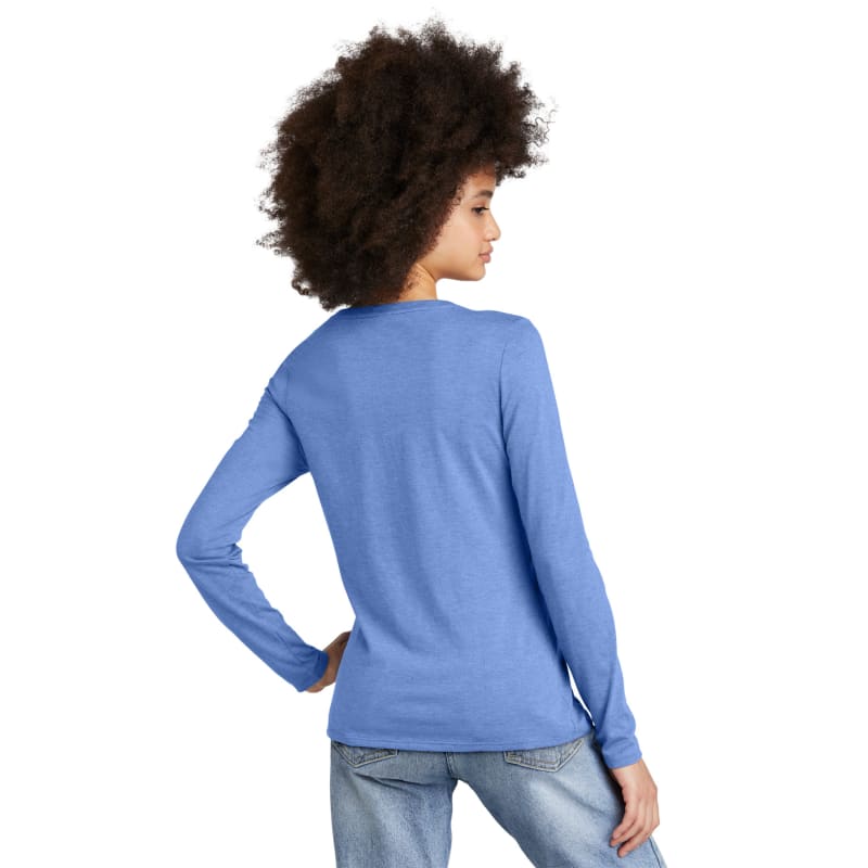 District Women's Perfect Tri Long Sleeve V-Neck Tee 38