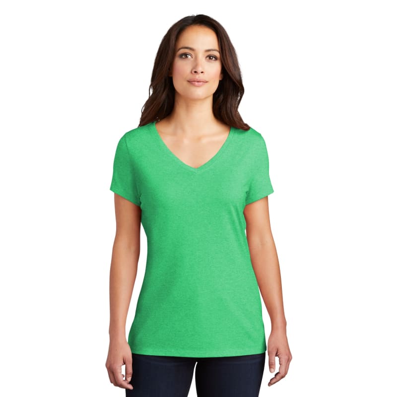 District Women's Perfect Tri V-Neck Tee. 94