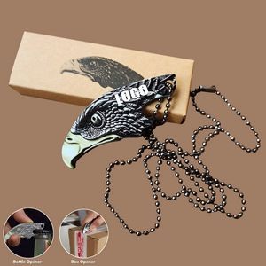 Customizable Eagle Necklace Pendant Bottle Opener 14