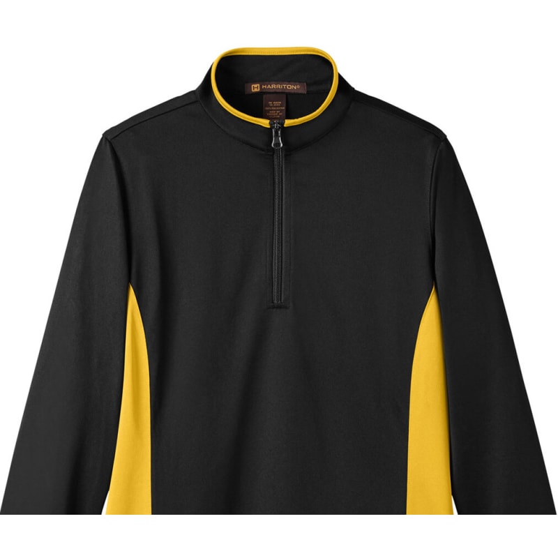Harriton Ladies' Flash Snag Protection Plus IL Colorblock Quarter-Zip 24