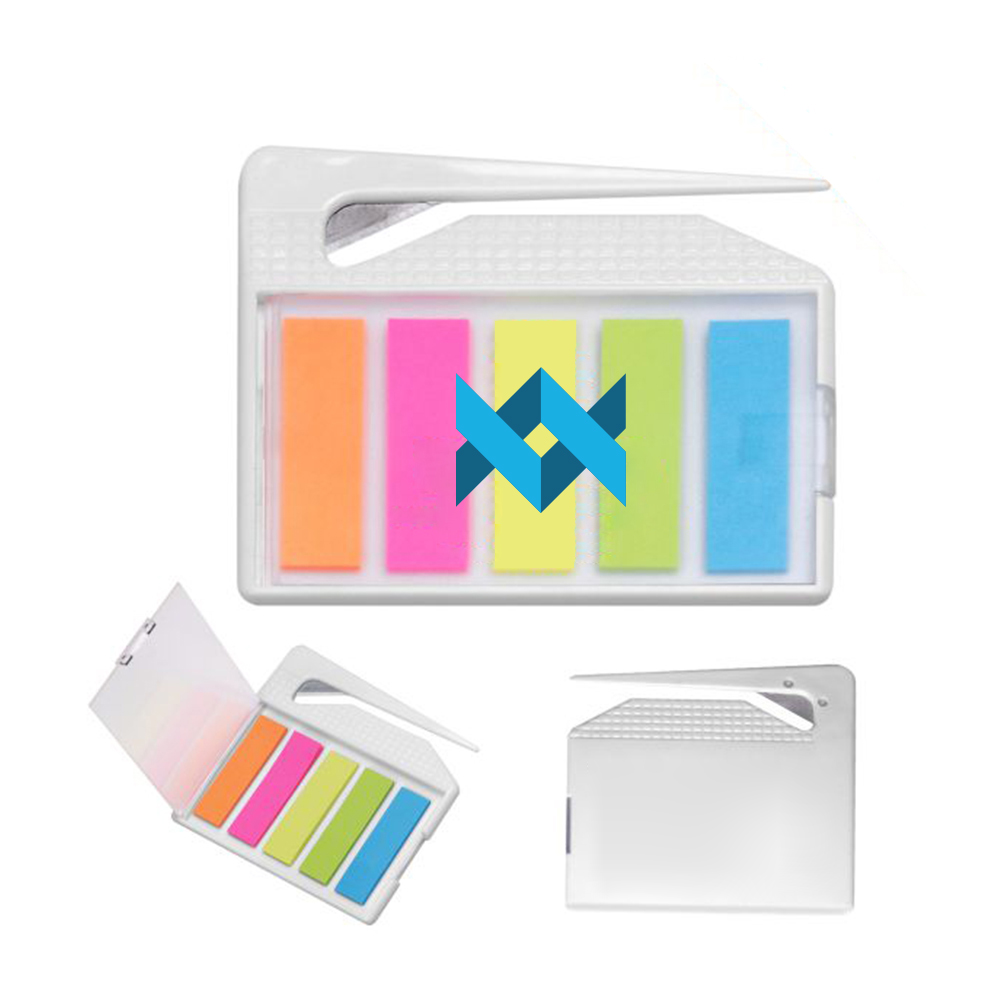 Letter Opener with Adhesive Flags 2