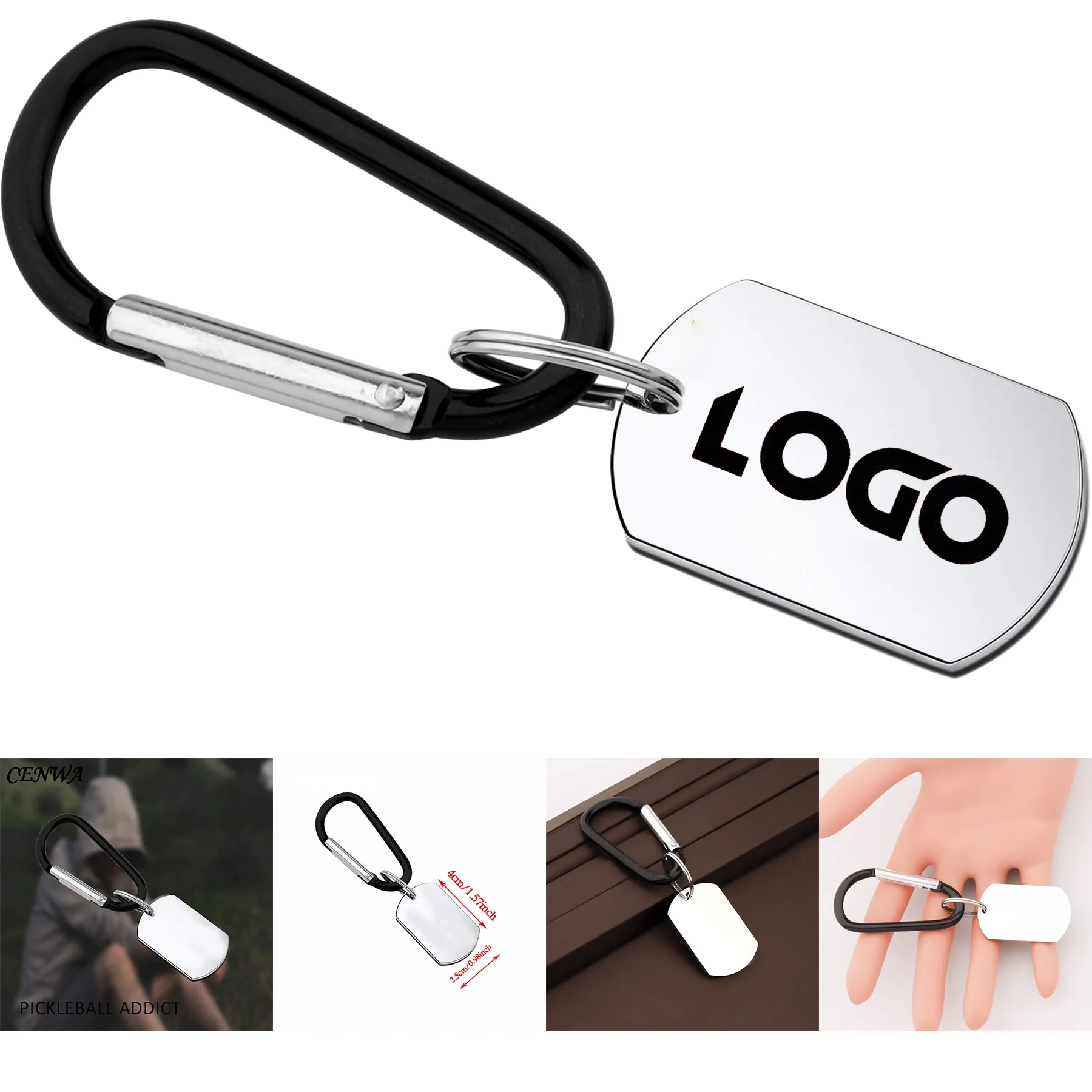 Carabiner Tags 2