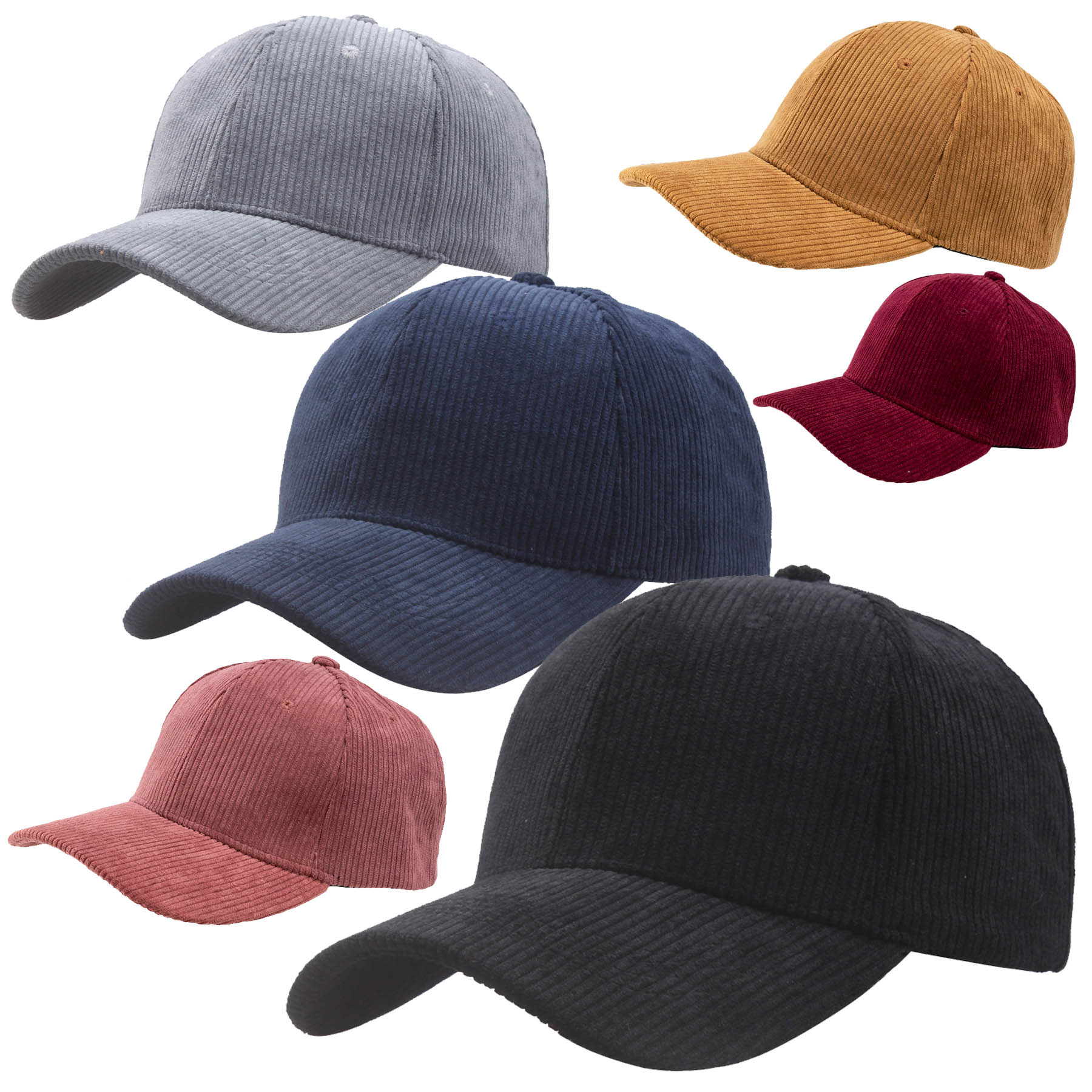 Striped Velvet Hundred Baseball Cap 2