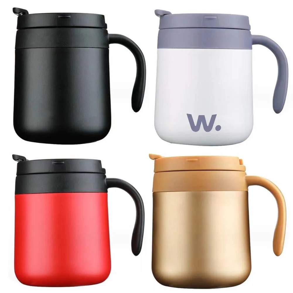 Portable Coffee Cup Stainless Steel Thermos Mug 1