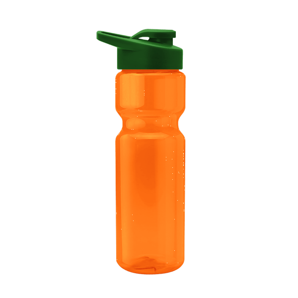 Blazer 28oz Transparent Bike Bottle w/Drink-thru Lid 1658