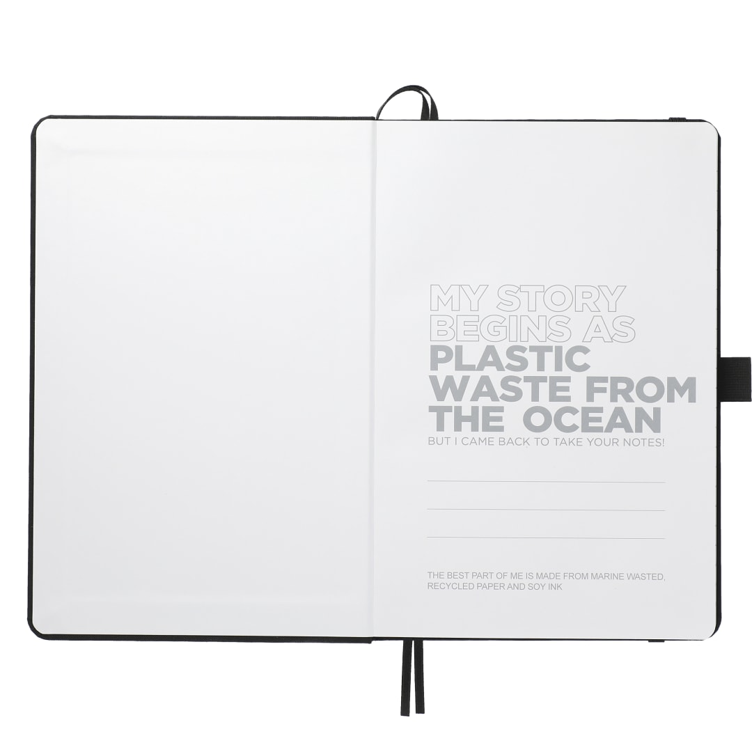 FSC® 5.5" x 8.5" Recycled Marine Bound Journal 58