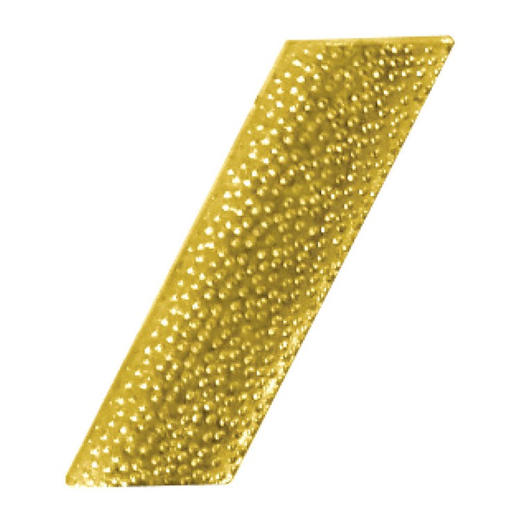 Small Service Bar (no border) Bright Gold Chenille Lapel Pin