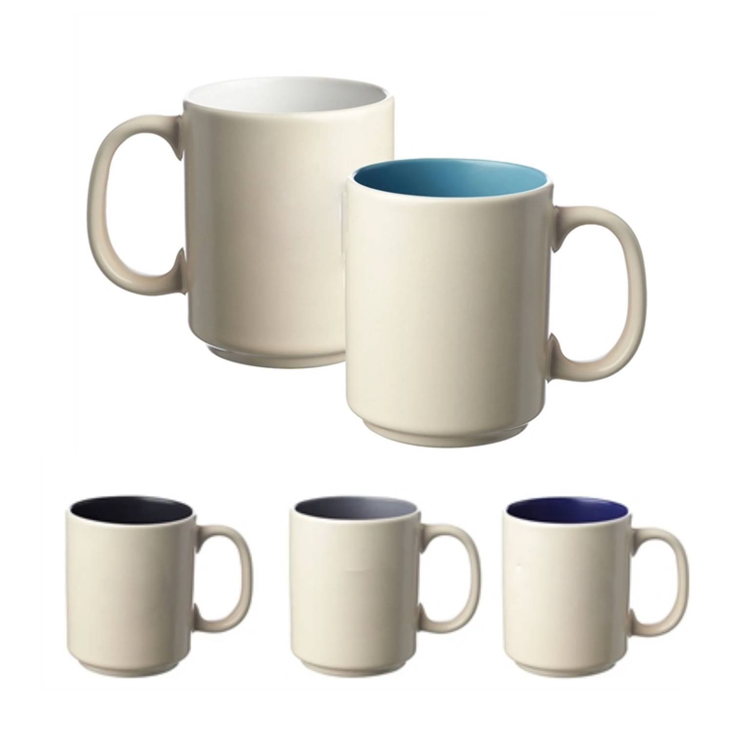Matte Two Tone Coffee Mug, 13 oz. 5