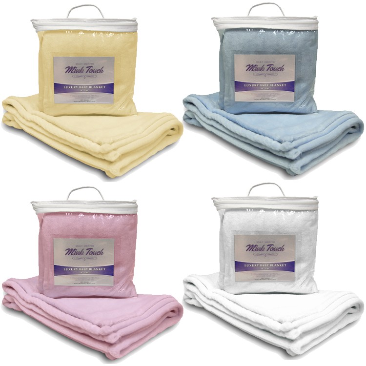 Mink Touch Baby Blanket - Blank 2