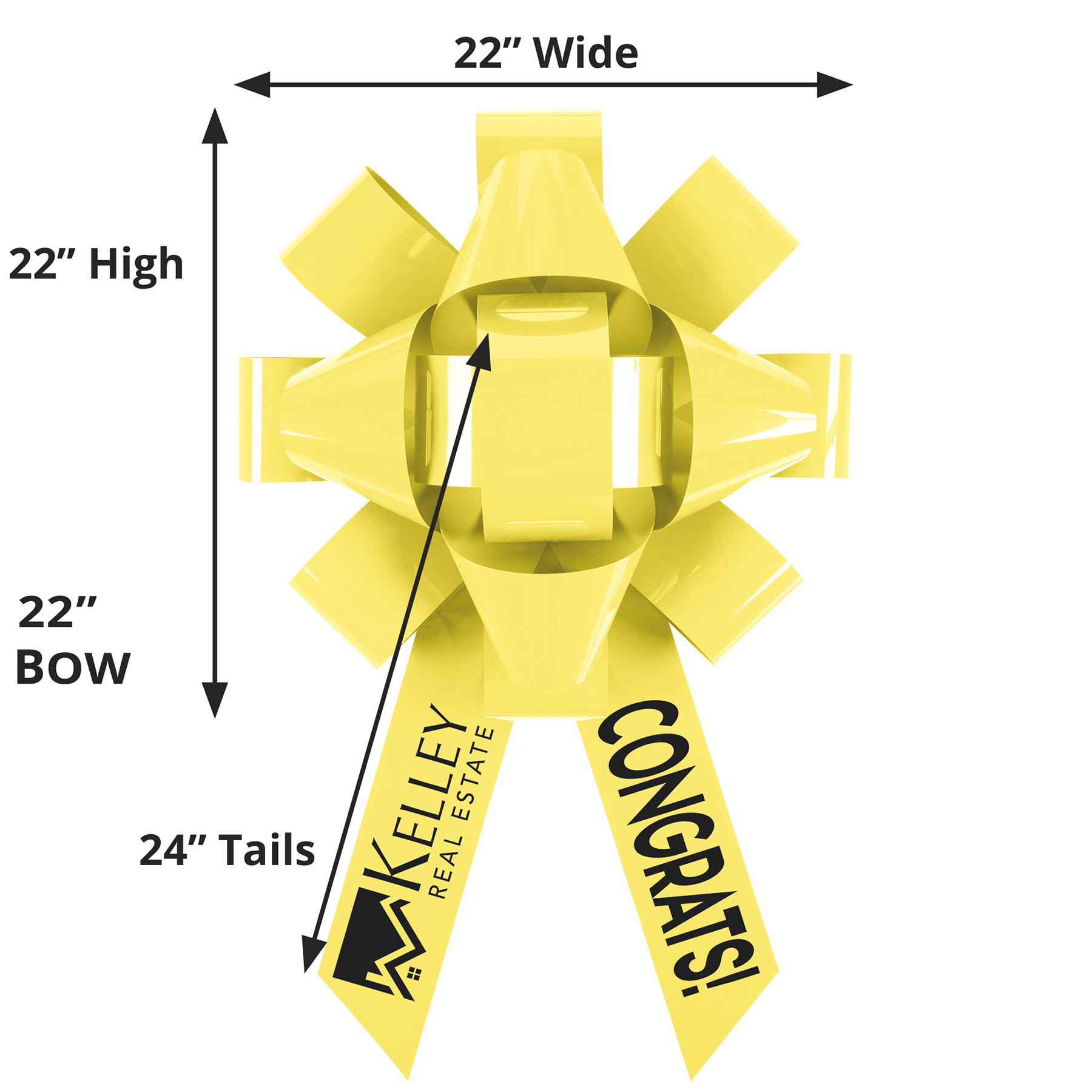 22" Bow - Magnetic Base - Marquee 9