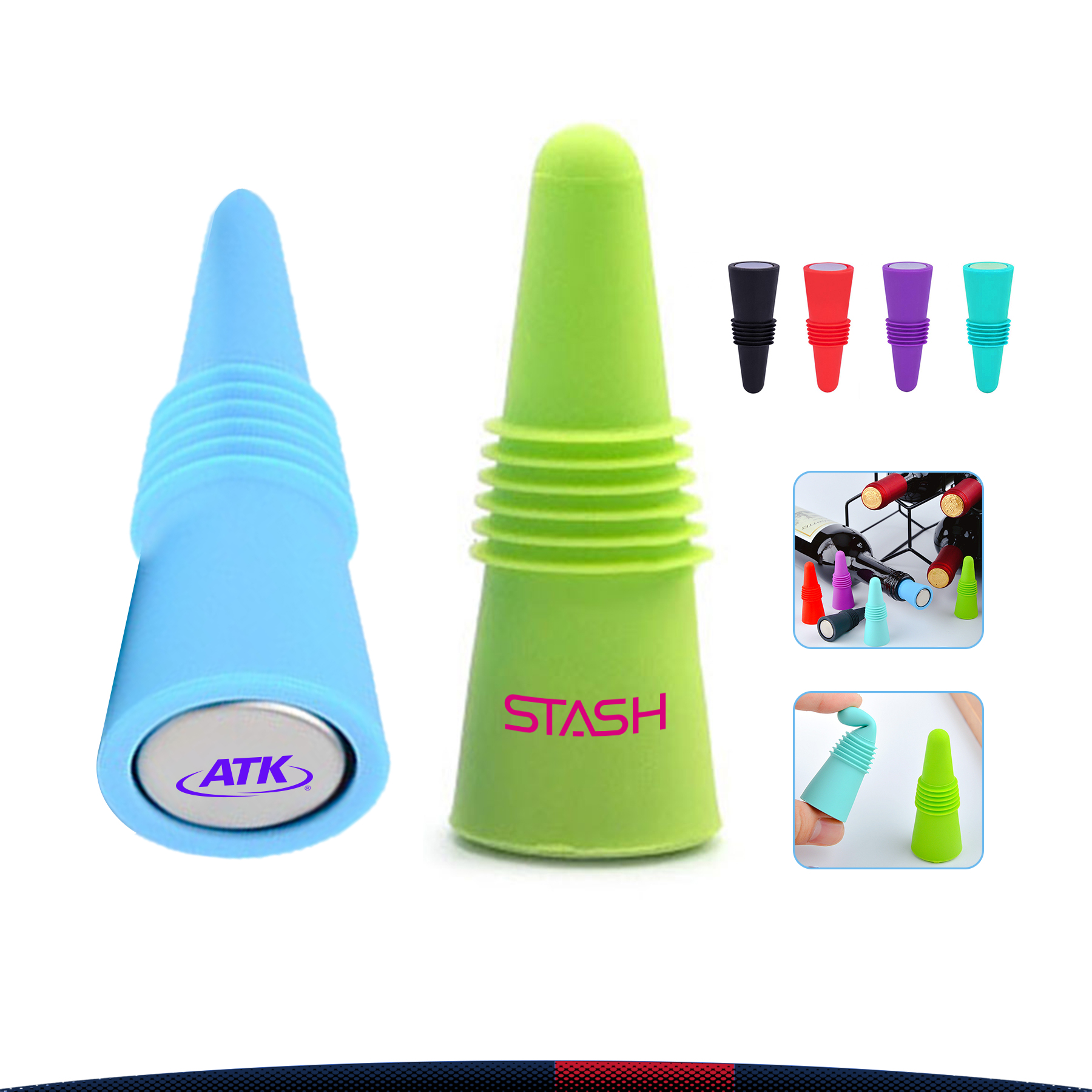Cone Shaped Wine Stopper 4