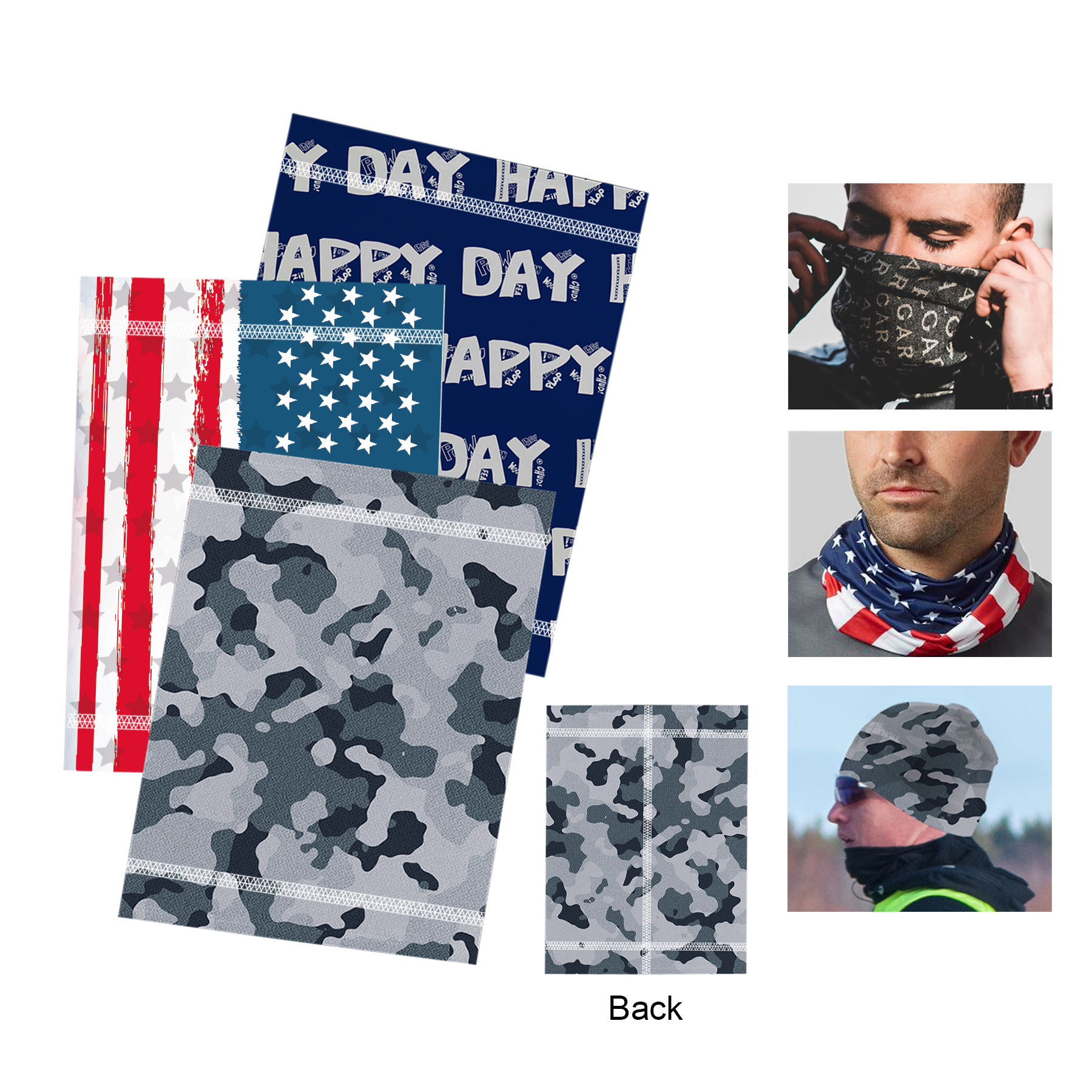 Moisture Wicking 100% Cooling Neck Gaiter 6