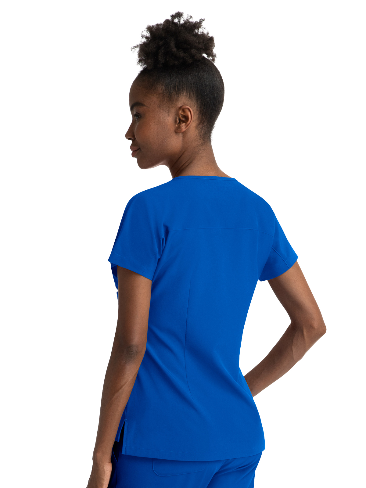 Maevn - Matrix Impulse - Women's Three-Pocket Notched Neck Dolman Top 13