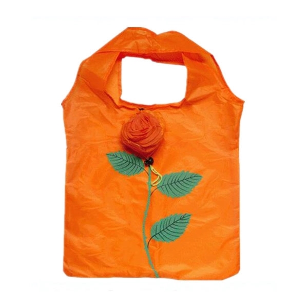 Rose Flowers Foldable Shopping Tote Bag 4