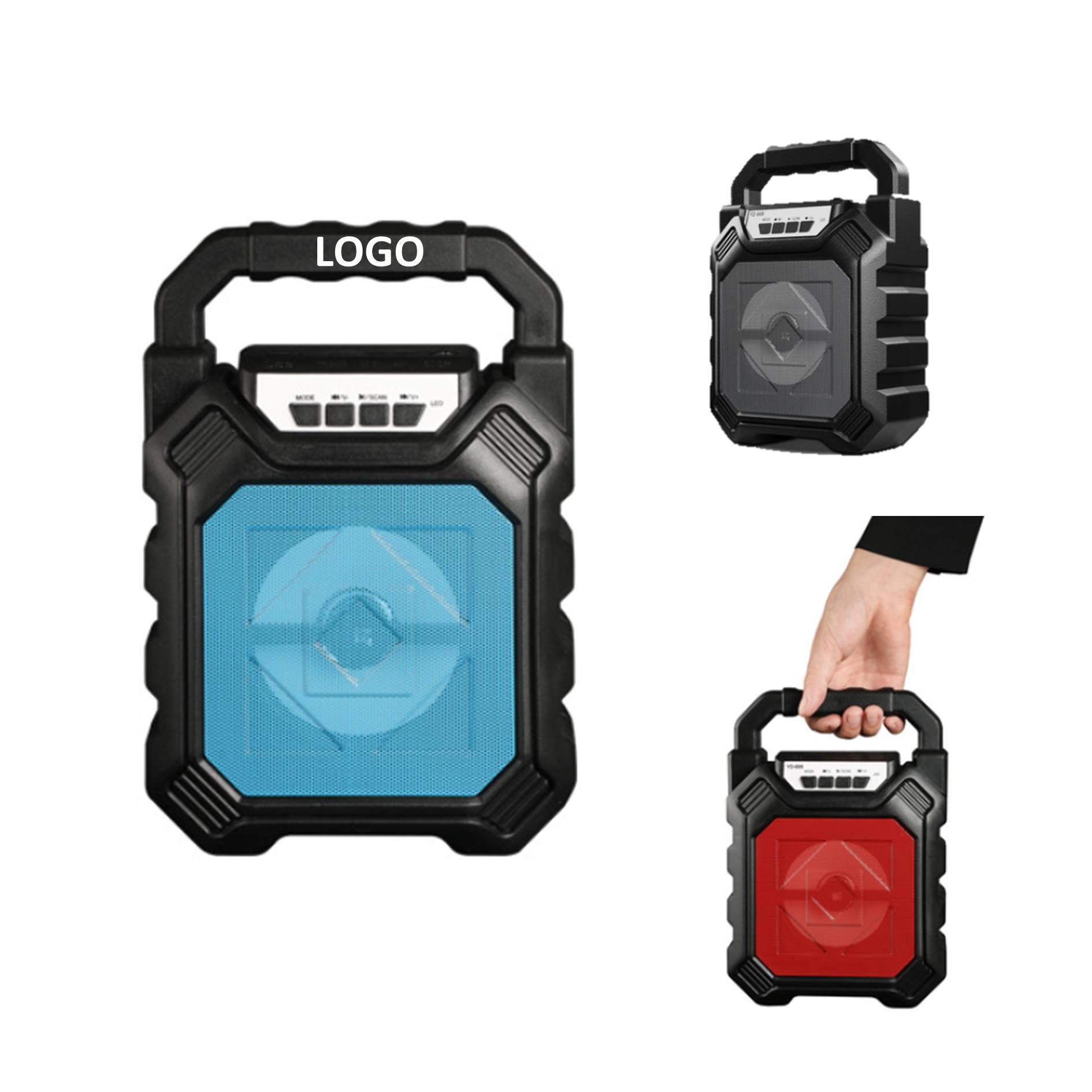Portable Outdoor Wireless Bluetooth Usb Speaker With Usb Cable 2