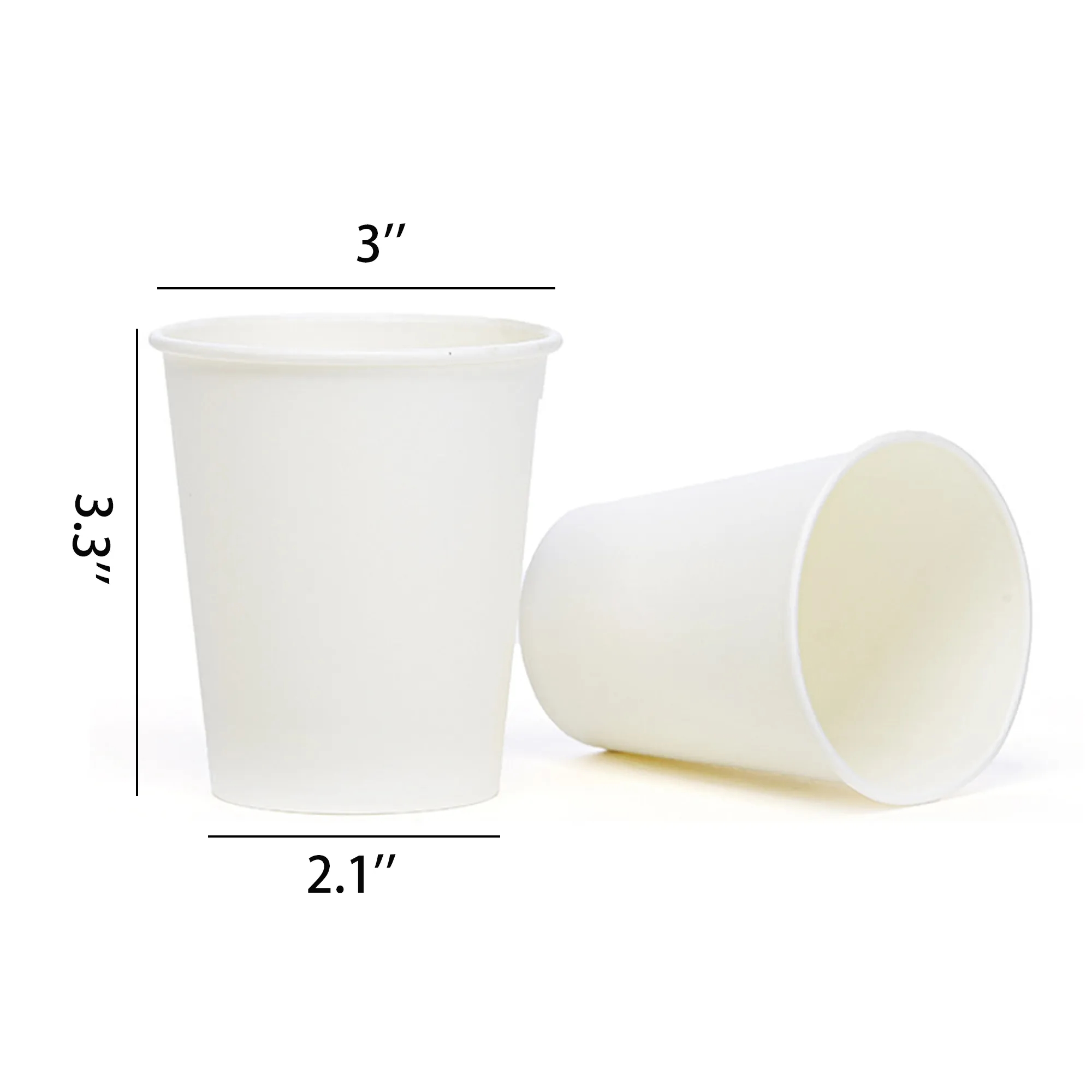 9oz Disposable paper cups, custom paper cup with logo imprint 2