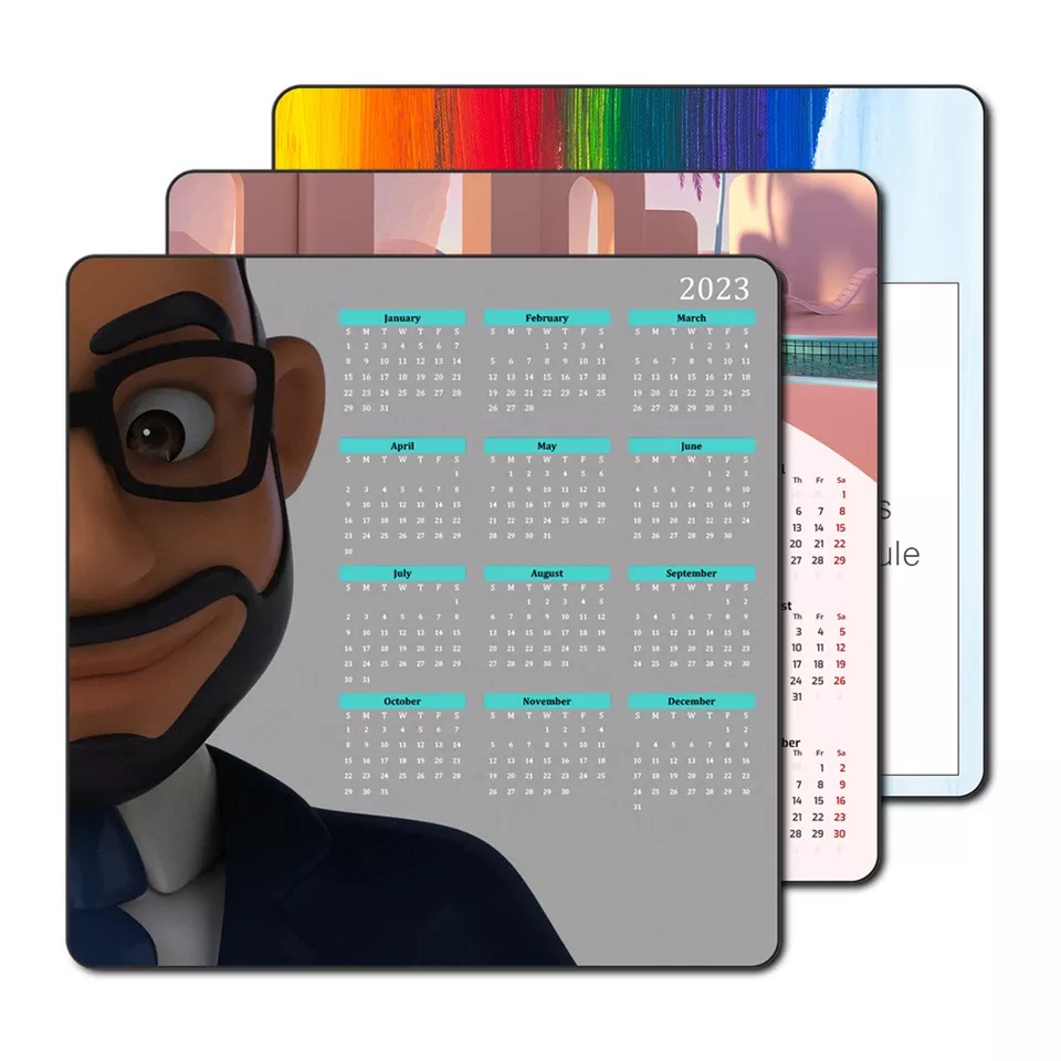 2024 Calendar Mousepad 12in. x 10in. 7