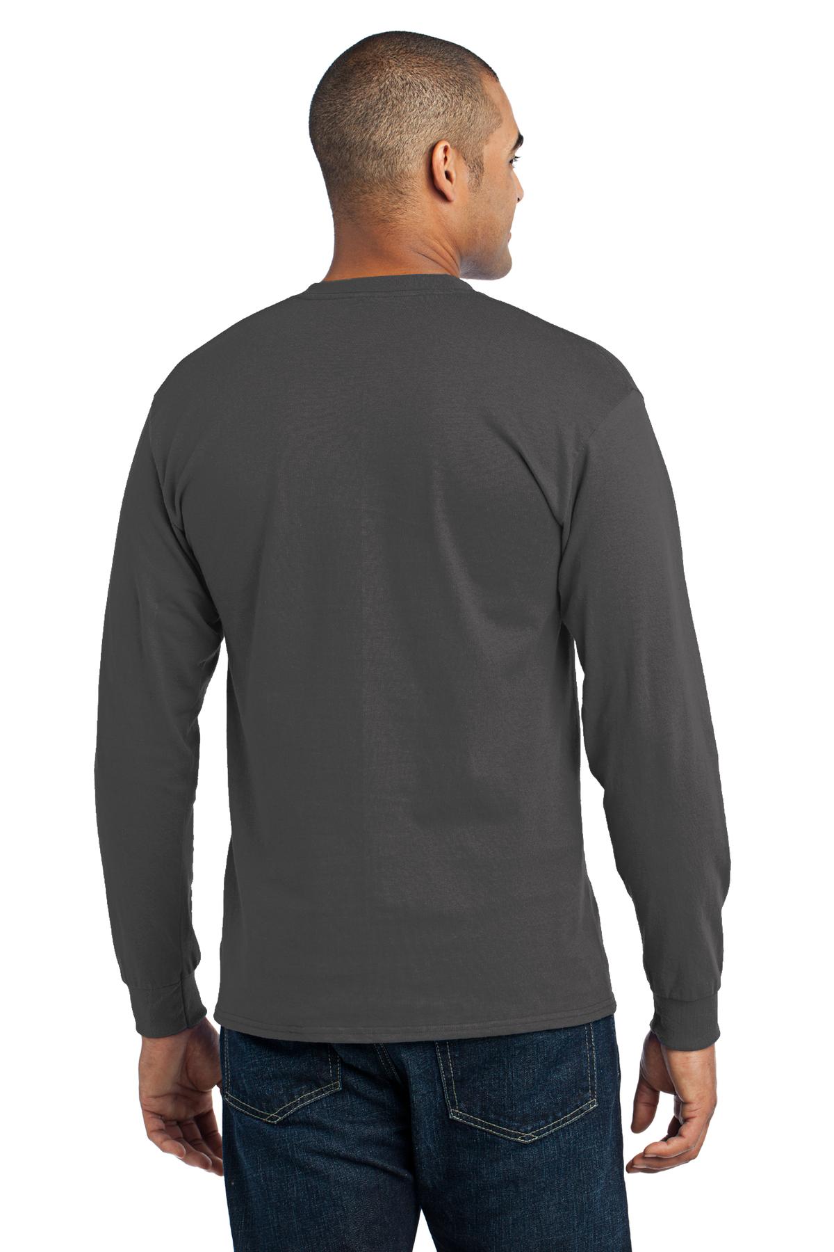 Port & Co Long Sleeve Core Blend Tee. PC55LS 17