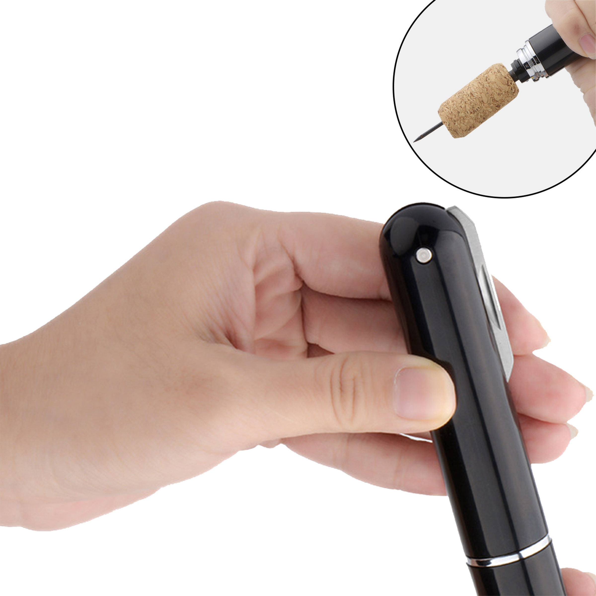 Abs All-In-One Wine Opener And Pourer Set ?C Compact And Stylish 4