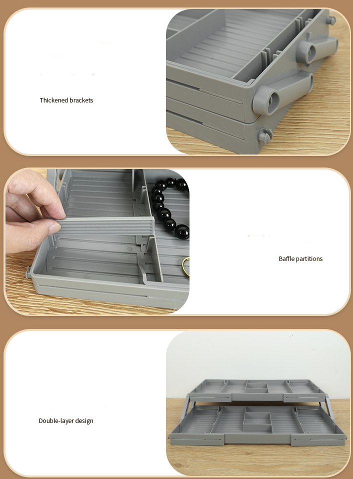 Drawer Type Cosmetics Storage Box 15