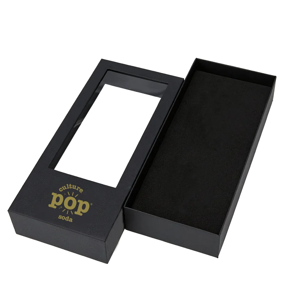 Custom Rigid Box with Window Lid 4