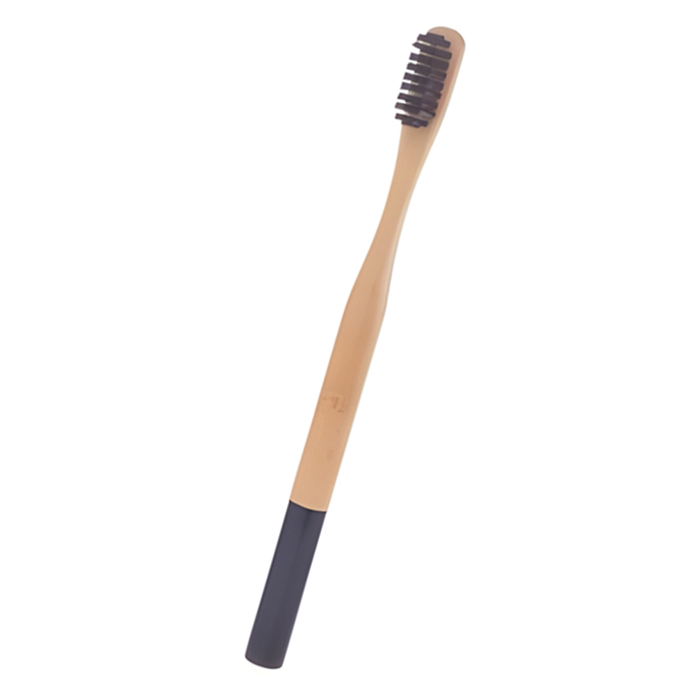 Round Handle Bamboo Toothbrush For Adult 6