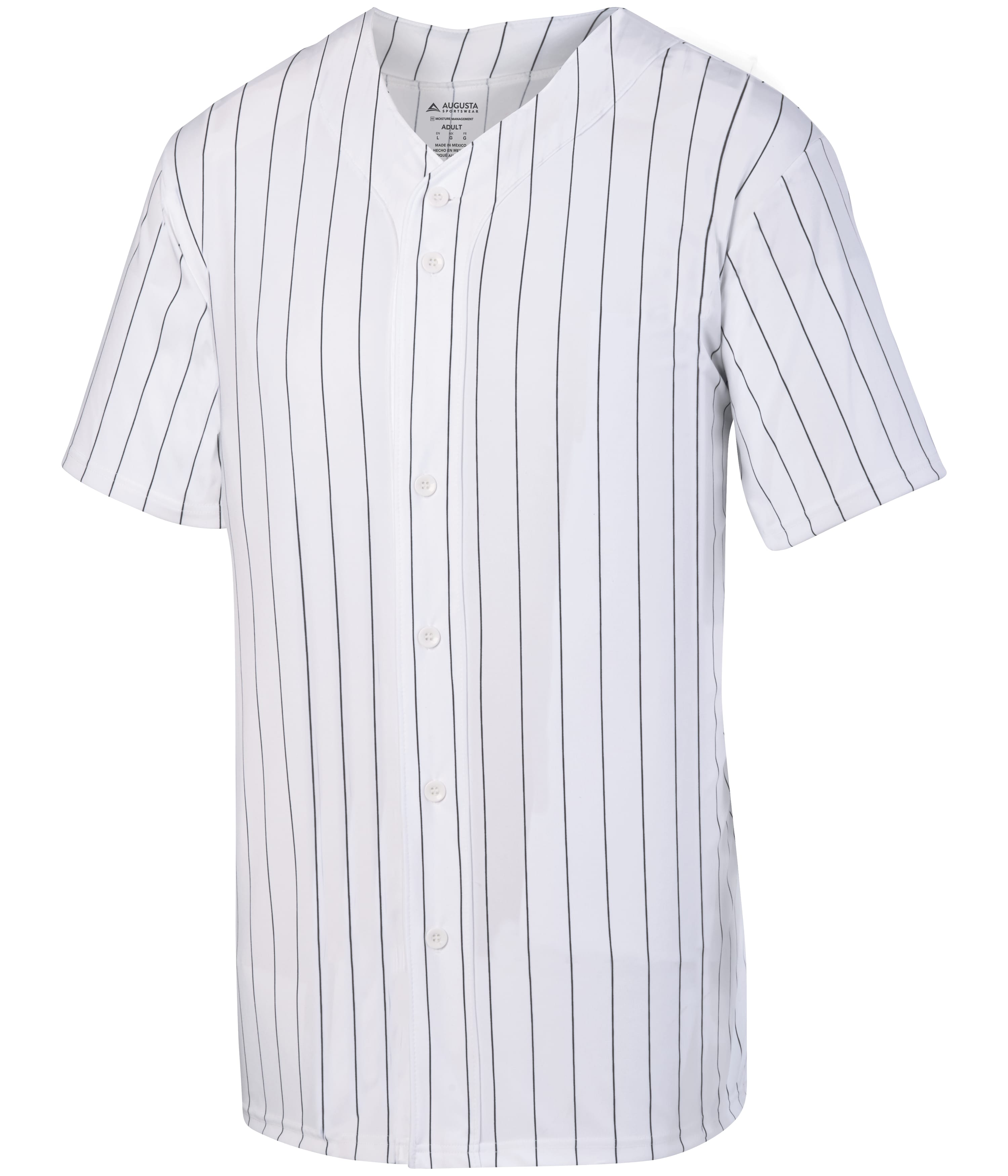 Youth Pinstripe Full-Button Jersey 3