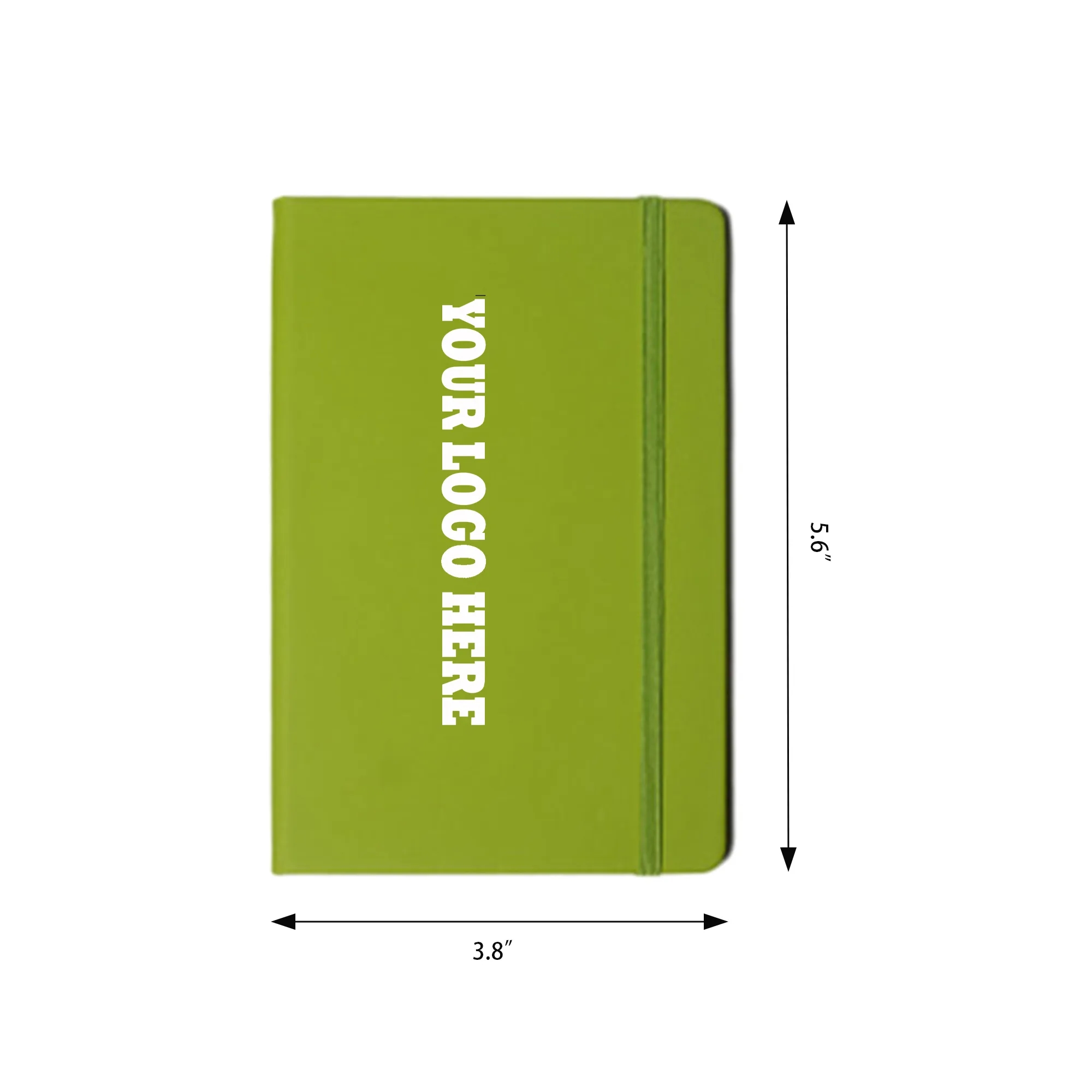 Leather Strap Notebook Business Office Hardcover MOQ 100PCS 4