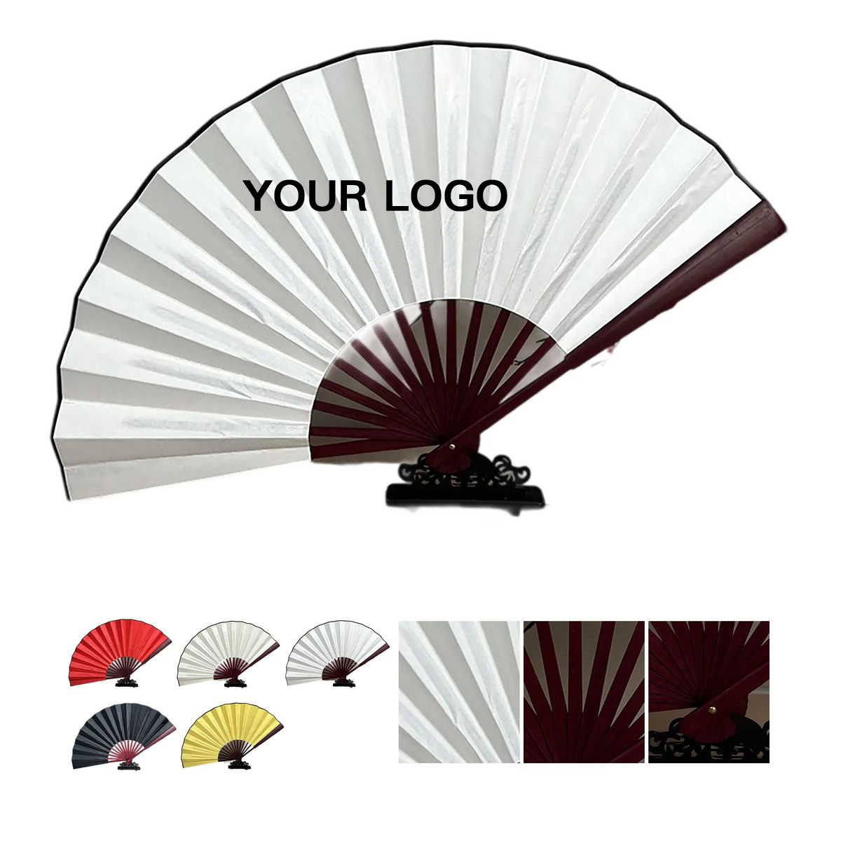Decorative Hand Fan for Events or Displays 6